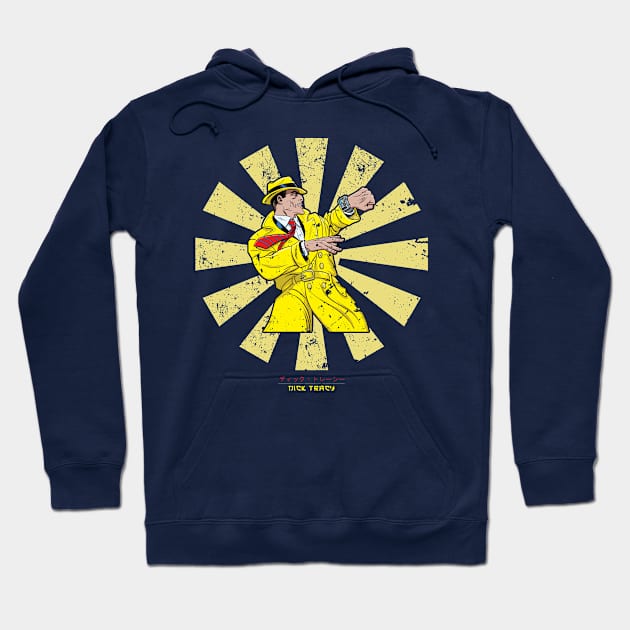 Dick Tracy Retro Japanese Hoodie by Nova5